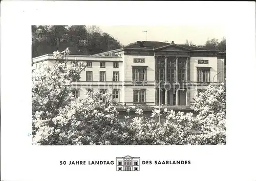 ueberherrn 50 Jahre Landtag des Saarlandes Kat. ueberherrn