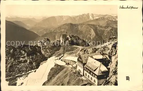 Wendelstein Berg Hotel Kirchlein Tauern Kat. Bayrischzell