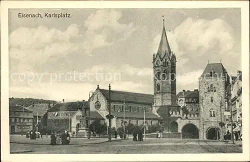 Eisenach Thueringen Karlsplatz Kat. Eisenach