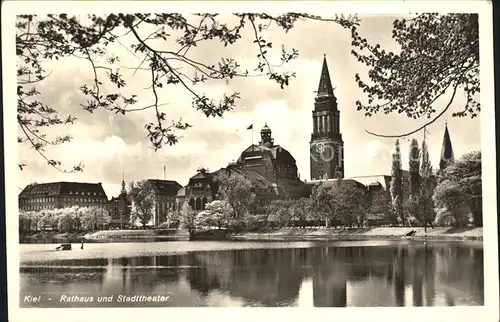 Kiel Rathaus Stadttheater Kat. Kiel