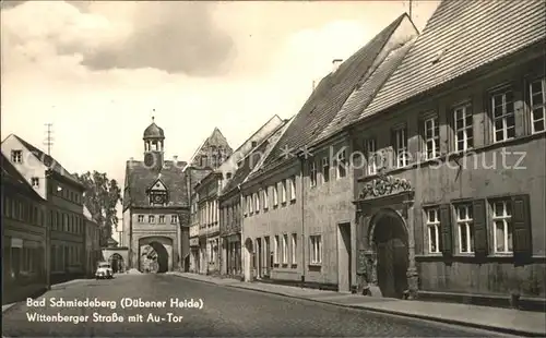 Bad Schmiedeberg Wittenberger Strasse Au Tor Kat. Bad Schmiedeberg Duebener Heide