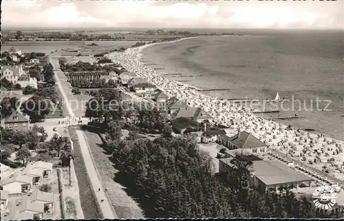 Kellenhusen Ostseebad Fliegeraufnahme Strand Kat. Kellenhusen (Ostsee)