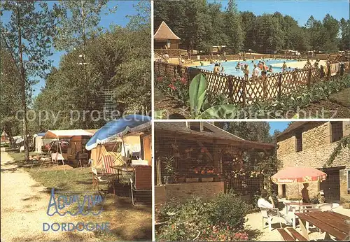 Sarlat la Caneda Camping Aqua Viva Swimming Pool Kat. Sarlat la Caneda