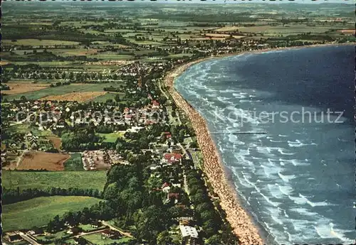 Scharbeutz Ostseebad Fliegeraufnahme Kat. Scharbeutz