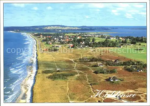 Insel Hiddensee Fliegeraufnahme Kat. Insel Hiddensee