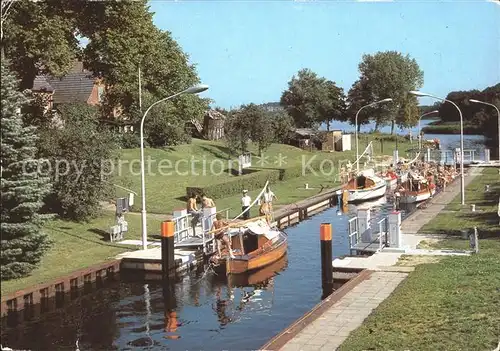 Canow Schleuse Kat. Wustrow Wesenberg