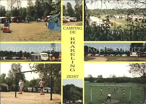 Zeist Camping de Krakeling Spielplatz Fussballplatz Kat. Zeist