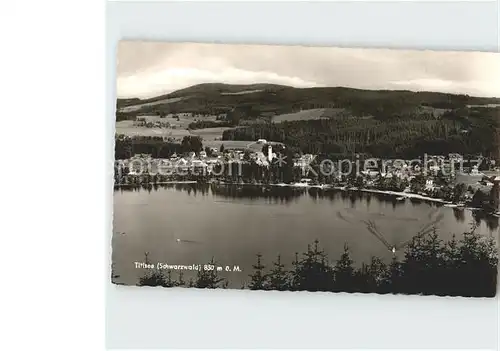 Titisee Fliegeraufnahme Kat. Titisee Neustadt