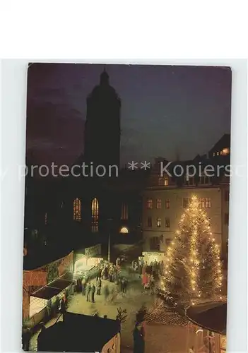 Meissen Elbe Sachsen Weihnachtsmarkt Kat. Meissen