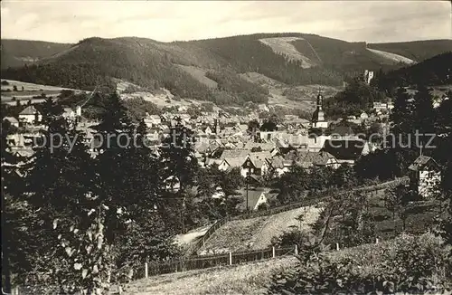 Steinbach Hallenberg Panorama Kat. Steinbach Hallenberg