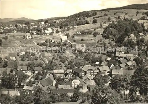 Goldlauter Heidersbach Totalansicht Kat. Suhl