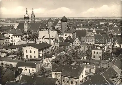 Wurzen Sachsen Teilansicht mit Dom Kat. Wurzen