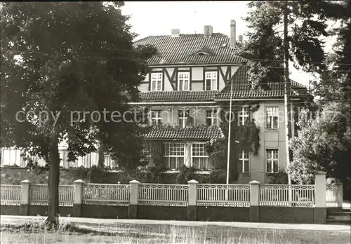 Neuglobsow FDGB Heim Haus Brandenburg Kat. Stechlin