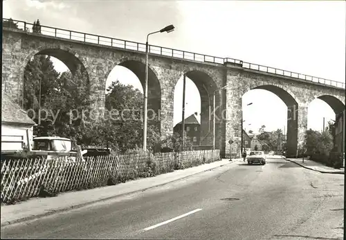 Ebersbach Sachsen Eisenbahn Viadukt ueber Spree und F 96 Kat. Ebersbach Sachsen