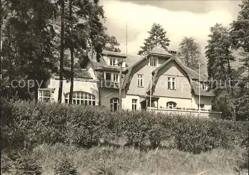 Flecken Zechlin FDGB Ferienheim Elsenhoehe Kat. Rheinsberg