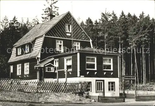 Hasselfelde OT Rodacker FDGB Erholungsheim Haus Tannenwald Kat. Hasselfelde