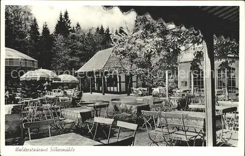 Leopoldstal Lippe Waldrestaurant Silbermuehle Kat. Horn Bad Meinberg