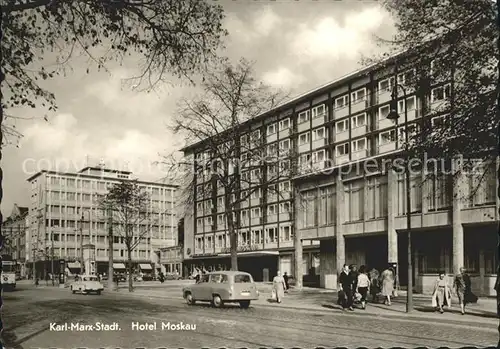 Karl Marx Stadt Hotel Moskau Kat. Chemnitz