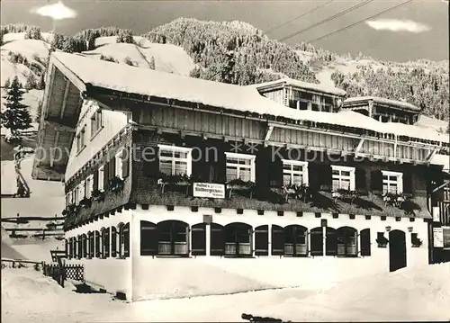 Sonderdorf Gasthof Pension Riedbergerhorn  Kat. Bolsterlang