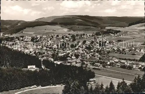 Neustadt Titisee Panorama Kat. Titisee Neustadt