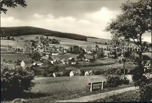 Rechenberg Bienenmuehle Osterzgebirge Panorama Kat. Rechenberg Bienenmuehle