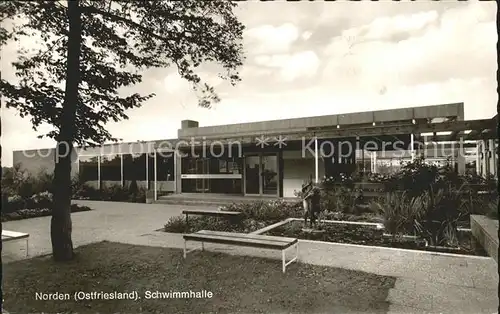 Norden Ostfriesland Schwimmhalle Kat. Norden