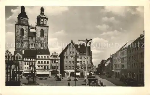 Wittenberg Lutherstadt Markt Kat. Wittenberg