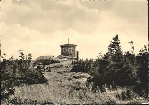 Brocken Brockenhotel Kat. Wernigerode