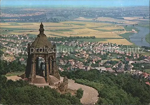 Porta Westfalica Kaiser Wilhelm Denkmal Wittekindsberg  Kat. Porta Westfalica