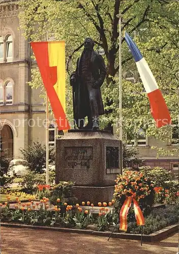 Loerrach Johann Peter Hebel Denkmal  Kat. Loerrach