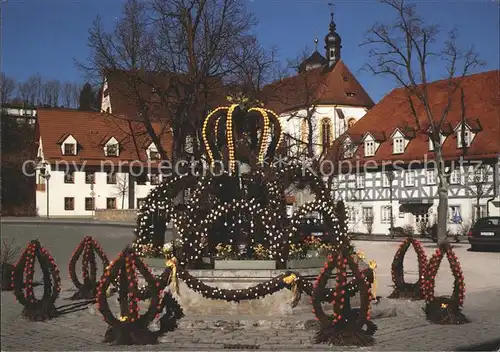 Heiligenstadt Oberfranken Osterbrunnen Kat. Heiligenstadt i.OFr.