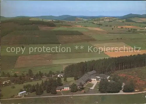 Usseln Familienferienstaette Usseln Fliegeraufnahme Kat. Willingen (Upland)