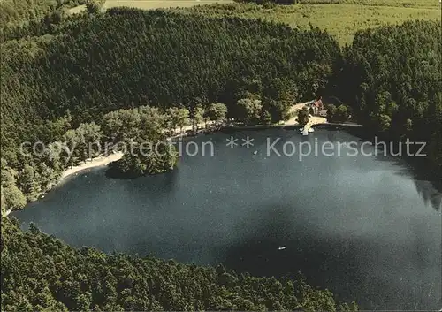 Bad Saeckingen Bergsee Fliegeraufnahme Kat. Bad Saeckingen