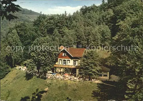 Bad Harzburg Waldgasthaus Sennhuette Kat. Bad Harzburg