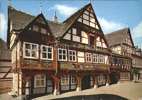 Schwalenberg Rathaus Fachwerk Kat. Schieder Schwalenberg