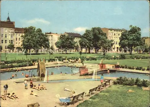 Berlin Kinderschwimmbad Marktplatz Kat. Berlin