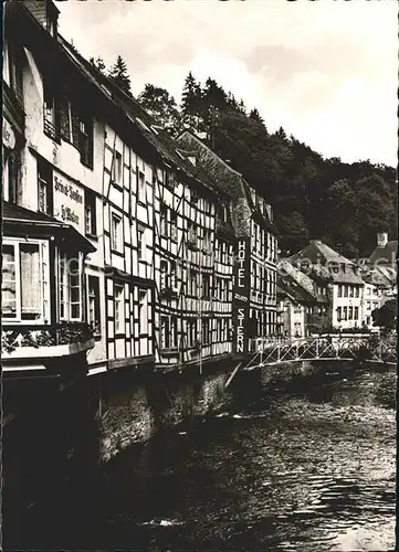 Monschau Rurpartie Hotel zum Stern Kat. Monschau