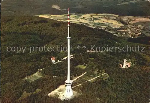 Dannenfels Fliegeraufnahme Waldhaus Donnersberg Turm Kat. Dannenfels