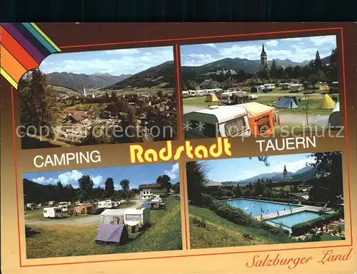 Radstadt Camping Ernst Kaswurm  Kat. Radstadt