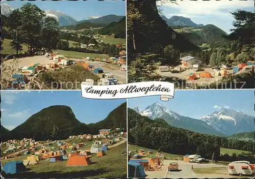 Berchtesgaden Camping Allweglehen Alpenpanorama Kat. Berchtesgaden