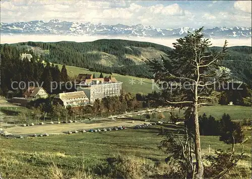 Feldberg Schwarzwald Hotel Feldbergerhof mit Alpensicht Kat. Feldberg (Schwarzwald)