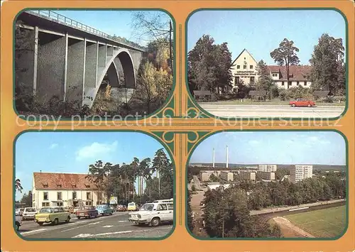 Hermsdorf Thueringen Hermsdorfer Kreuz Teufelstalbruecke Mitropa Autobahnhotel Kat. Hermsdorf Thueringen