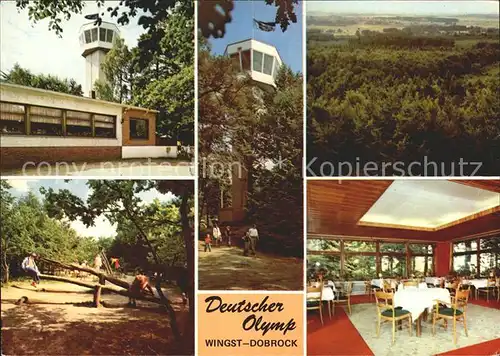 Dobrock Deutscher Olymp Aussichtsturm Kinderspielplatz Kat. Wingst