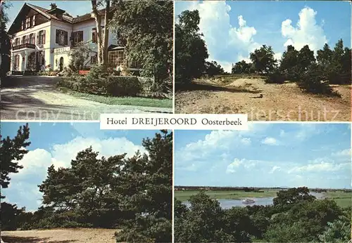 Oosterbeek Hotel Dreijeroord Landschaft Panorama Kat. Arnhem