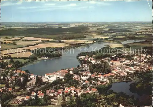 Reinfeld Holstein Karpfenstadt Fliegeraufnahme Kat. Reinfeld (Holstein)