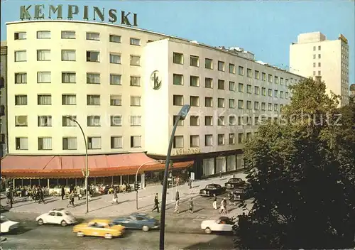 Berlin Hotel Kempinski Kat. Berlin