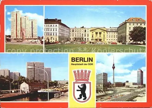 Berlin Hauptstrasse der DDR Kat. Berlin