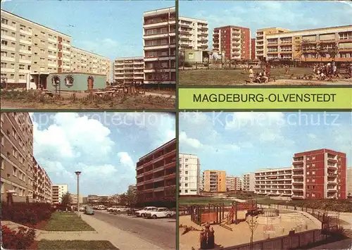 Magdeburg Strassev der SolidaritaetParkweg Kat. Magdeburg