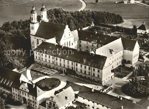 Nordendorf Kloster Holzen Fliegeraufnahme Kat. Nordendorf