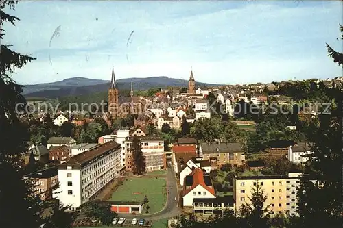 Kirchen Sieg Blick auf den Giebelwald Luftkurort / Kirchen (Sieg) /Altenkirchen Westerwald LKR